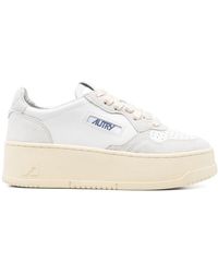 Autry - Platform Low Lea/Stars - Lyst