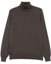 Brunello Cucinelli - Wool Blend Turtleneck Sweater - Lyst