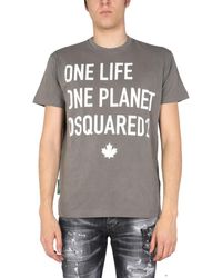 DSquared² - Dsquared "One Life One Planet" T-Shirt - Lyst