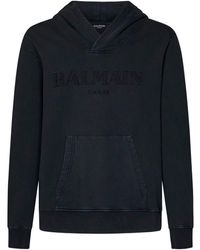 Balmain - Paris Vintage Sweatshirt - Lyst
