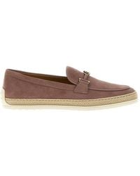 Tod's - T Ring Loafers - Lyst