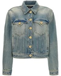 Balmain - Vintage Denim Jacket - Lyst