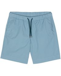 PS by Paul Smith - Cotton Shorts With Back Patch Pocket - Lyst