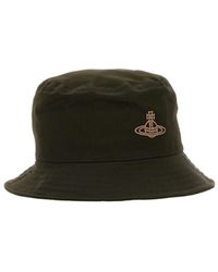 Vivienne Westwood - Bucket Hat With Logo Embroidery - Lyst