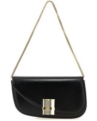 Ferragamo - 'Fiamma S' Shoulder Bag With Logo Detail - Lyst