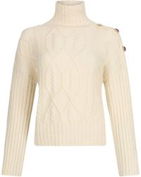 Liu Jo - Luxuriously Soft Cable Knit Sweater - Lyst