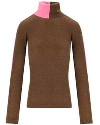 Essentiel Antwerp - Iffort Bicolor Turtleneck Sweater - Lyst