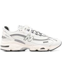 New Balance - Calf Leather Sneakers - Lyst