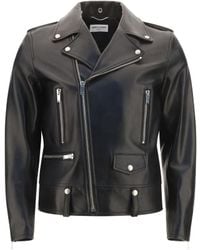 Saint Laurent - Motorcycle Jacket - Lyst