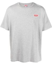 KENZO - Paris Oversized Cotton T-Shirt - Lyst