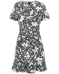 Stella McCartney - Floral Silk Mini Dress By Stella Iconic Floral - Lyst