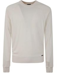 Tom Ford - Cut And Sewn Crew Neck Sweatshirt Clothing - Lyst