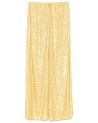 Norma Kamali - Wide-Leg Trousers - Lyst