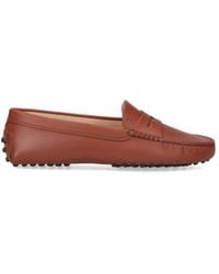 Tod's - Gommino Leather Driving Shoes - Lyst
