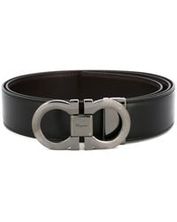 Ferragamo - Reversible Gancini Belt - Lyst