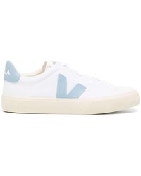Veja - Organic Cotton Campo Sneakers With Logo - Lyst