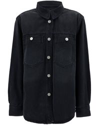 Isabel Marant - Shirt With Branded Buttons - Lyst