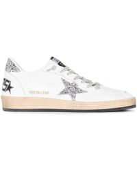 Golden Goose - Ball Star Leather Sneakers - Lyst