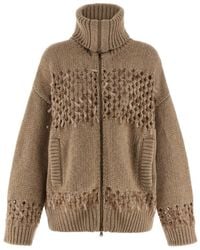 Brunello Cucinelli - Drop Sequin Cardigan - Lyst