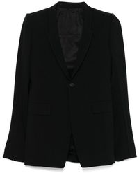 Rick Owens - Extreme Soft Blazer Jacket - Lyst