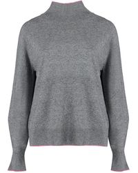 Pinko - Wool Blend Turtleneck Sweater - Lyst