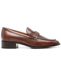 Tod's - Leather Loafers - Lyst