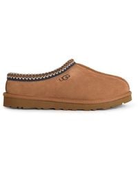 UGG - 'Tasman Ii' Chestnut Suede Slippers - Lyst
