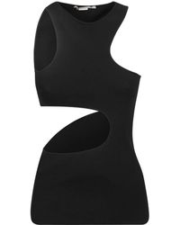 Stella McCartney - Compact Top With Cut Out Details - Lyst