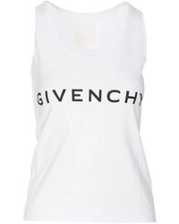 Givenchy - Logo Cotton Tank Top - Lyst