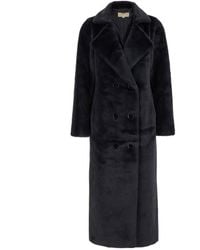 MICHAEL Michael Kors - Double-Breasted Coat - Lyst