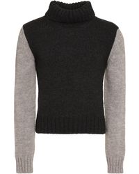 Dolce & Gabbana - Wool Turtleneck Sweater - Lyst