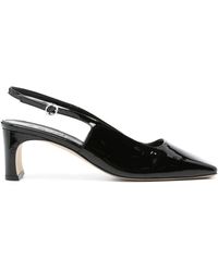Aeyde - Eliza Patent Calf Leather Black Shoes - Lyst