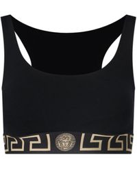 Versace - Greca Crop Sporty Top - Lyst