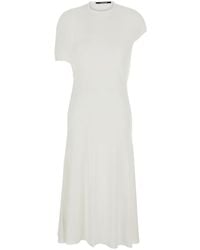 Jacquemus - Long Dress With Round Neck - Lyst