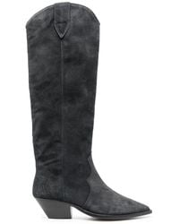 Isabel Marant - Denvee Suede Leather Boots - Lyst