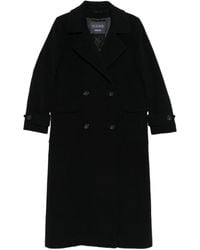 Cinzia Rocca - Long Double-Breasted Coat - Lyst