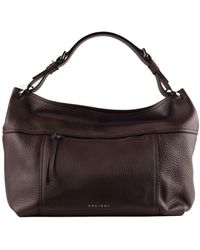 Orciani - Dark Brown Handy Bag - Lyst