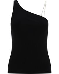 Givenchy - Asymmetric Top With Chain Detail - Lyst
