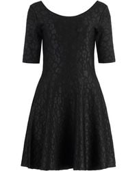 Versace - Jacquard Knit Mini-Dress - Lyst