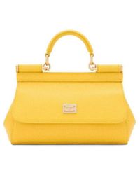 Dolce & Gabbana - Sicily Small Leather Handbag - Lyst