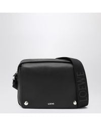 Loewe - Media Pebble Shoulder Bag - Lyst