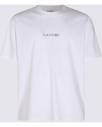 Lanvin - Cotton T-Shirt - Lyst
