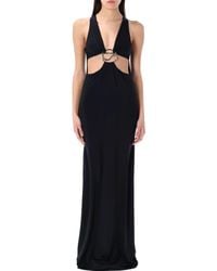 Coperni - Cut-Out C-Logo Long Dress - Lyst