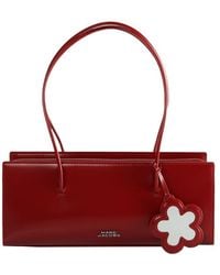 Marc Jacobs - The Mirror Satchel Leather Shoulder Bag - Lyst