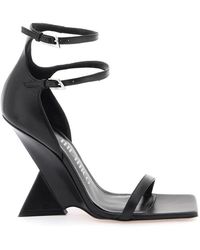 The Attico - Leather Grace Sandals - Lyst
