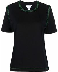 Bottega Veneta - Overlock Stitch T-shirt - Lyst