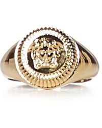 Versace - Medusa Biggie Ring - Lyst