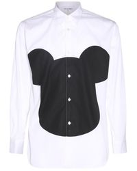 Comme des Garçons - Cotton Mickey Mouse Shirt - Lyst