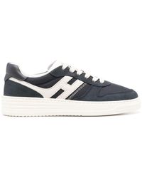 Hogan - H630Oxford Front Lace-Up Sneakers - Lyst