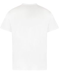 Alexander McQueen - Cotton Crew-neck T-shirt - Lyst